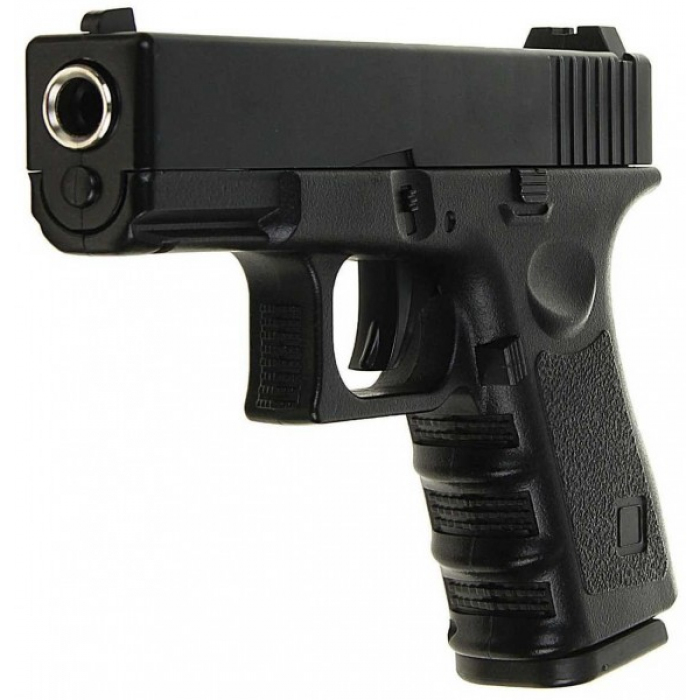 Пистолет металлический Glock 17 пневматика, 18,5 см - G.15