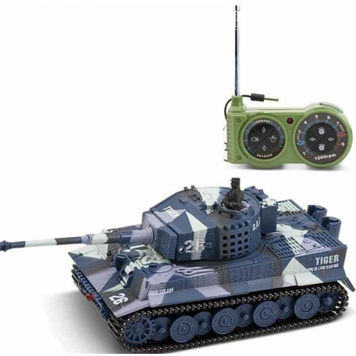 Радиоуправляемый танк Great Wall Tiger (серый камуфляж, 40MHz, 1:72) - 2117-3