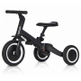 Детский беговел-велосипед 4 в 1 с родительской ручкой, черный - TR007-BLACK