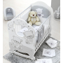Детская кровать Italbaby Jolie Oblo белый/серый