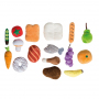 Игровой набор плюшевых продуктов для детского магазина/кухни Roba